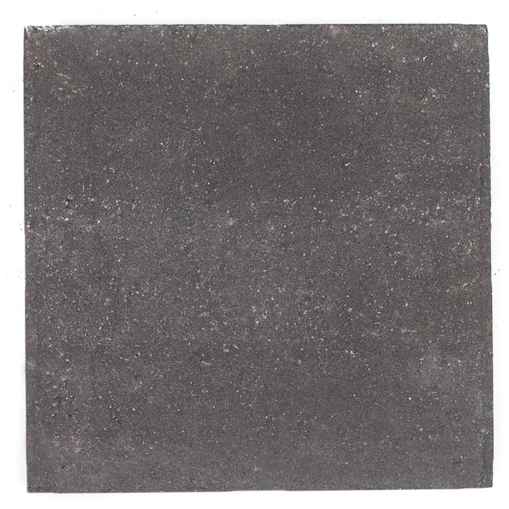 Dalle de caoutchouc 50x50x2,5cm noir - Coeck