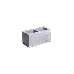 Betonblok 39x19x19cm hol F15